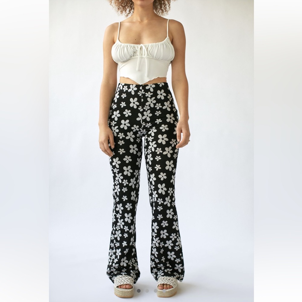 Urban Outfitters Floral Flare Pants